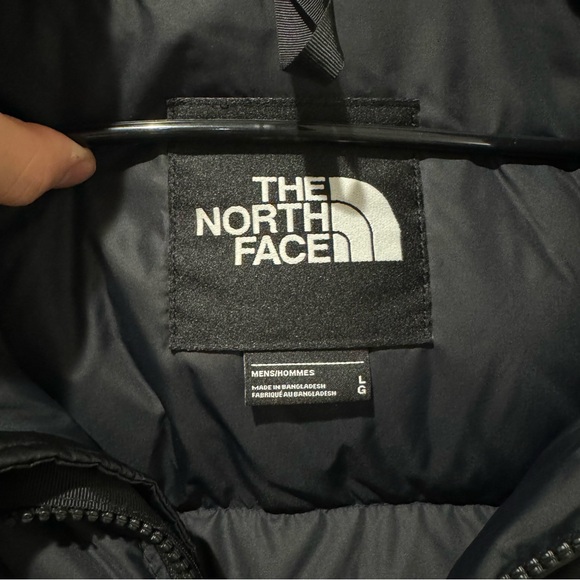 North Face 1996 Retro Nuptse Jacket Black Size Large - Picture 4 of 4